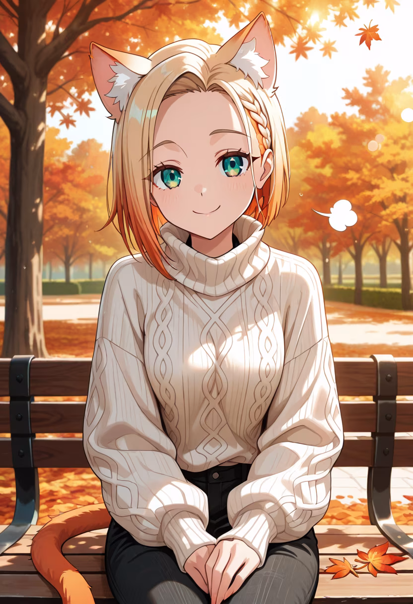 Nothing beats the warmth of the first autumn breeze! Grabbed a coffee and found the perfect spot under the changing leaves. 🍂☕ Who else loves sweater weather? #autumnvibes #cozy #sweaterweather #fallfashion #autumnleaves #leafpeeping #cozyvibes #fallishere #warmth #coffeelover #autumncolors #aesthetic