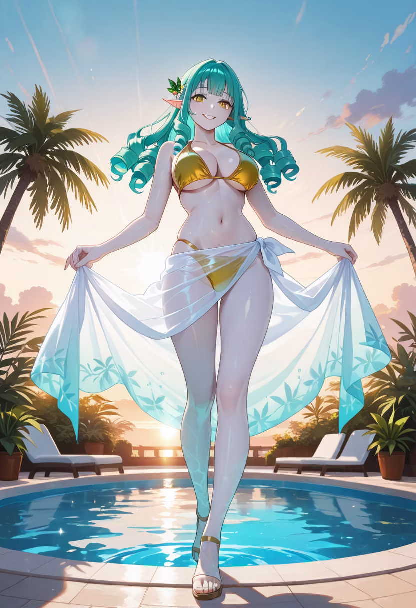 Nothing beats the warmth of the sun and a perfect summer day by the water! Who wants to jump in with me? ☀️🌊 #summer #poolside #summervibes #vacationmode #sunshine #chilling #poolparty #waterfun #relaxing #summertime #goodvibes #aesthetic