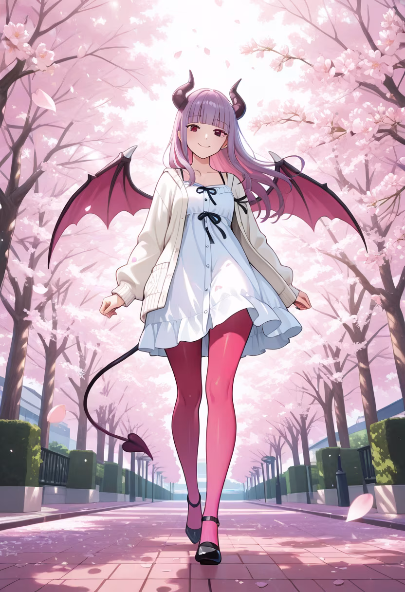 Nothing beats the warmth of the sun and the soft petals falling around us. 🌸 Walking through the park in my favorite seasonal outfit feels like a dream today! How is everyone's afternoon going? ✨ #cherryblossom #springvibes #aesthetic #dayinthelife #sakura #parkwalk #sunnyday #naturelovers #blessed #softaesthetic #springfashion #peaceful