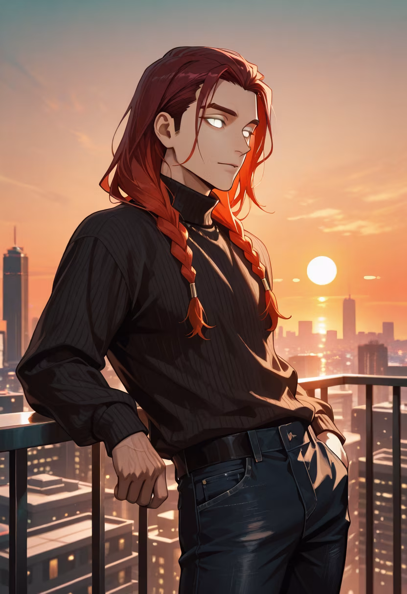 Chasing the last bit of light today. Hope your evening is as golden as this view. ✨ #sunsetvibes #goldenhour #rooftop #citylights #skyline #menslifestyle #chillmode #vibing #yusei #goldenhourlight #menswear #ootd