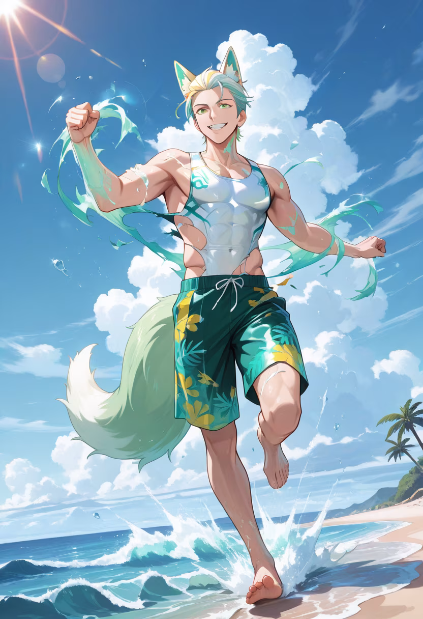 Nothing beats the first summer heatwave at the beach! Stay hydrated everyone! 🌊☀️ #summer #beachday #beachvibes #oceanlife #summertime #sunshine #tan #goodvibes #holiday #vacation #beachboy #summerfun