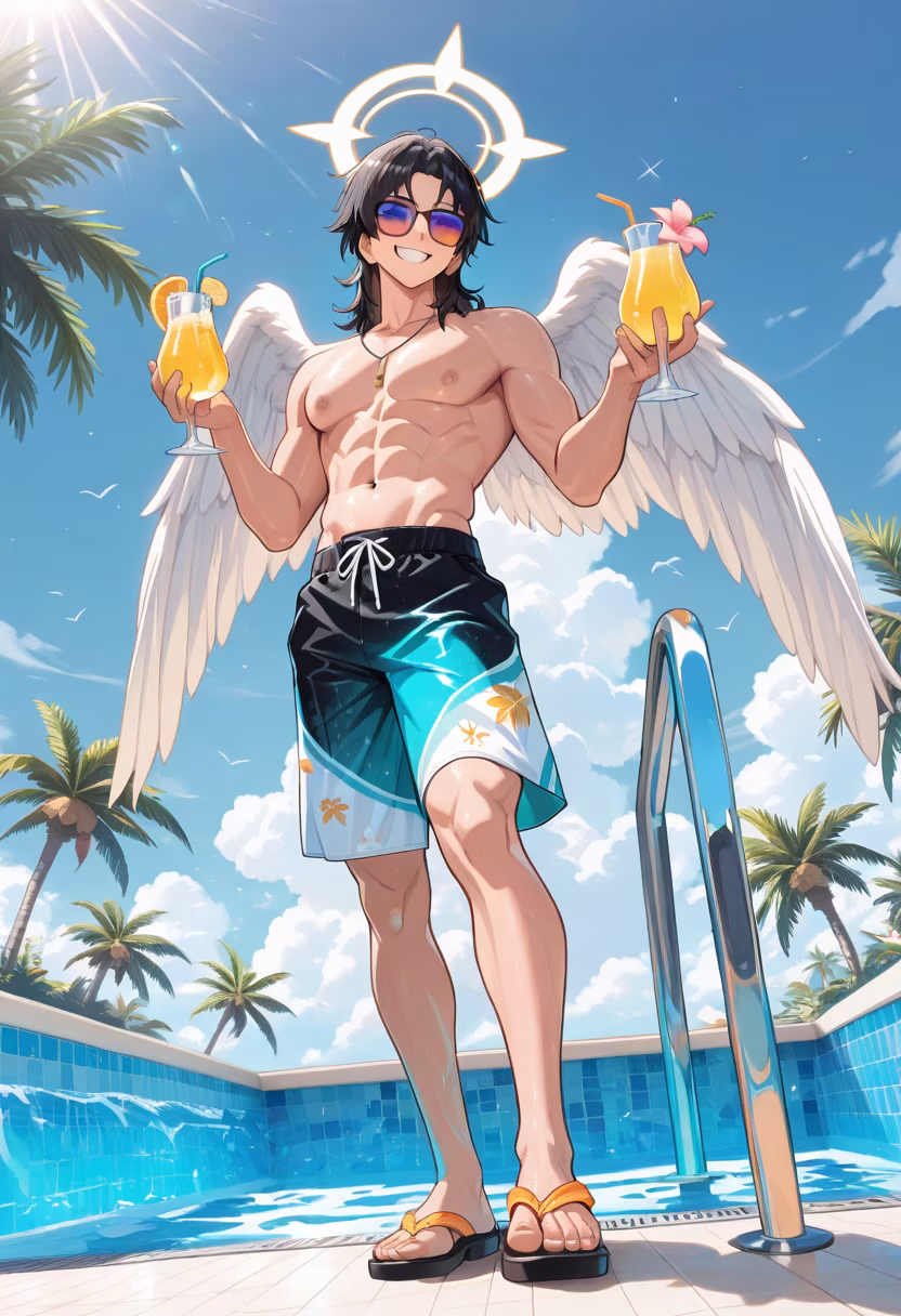 Nothing beats the summer heat like a quick dip in the pool! ☀️💦 Who else is hitting the water today? #summer #poolside #summervibes #vacationmode #chill #swimming #sunshine #aesthetic #goodtimes #genki #lifestyle #influencer