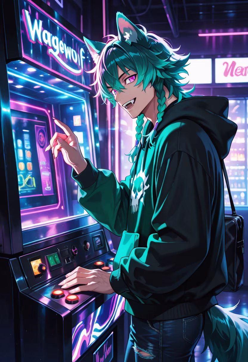 Just hanging out at the local arcade today! Who wants to challenge me to a match? 🎮✨ #arcadevibes #gamerlife #weekendmood #gaming #winning #highscores #playtime #arcade #dayout #vibes #fun #chill