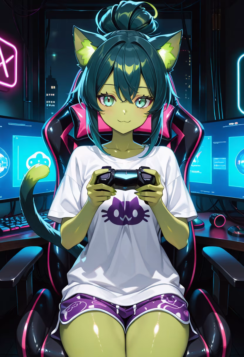 Finally beat the final boss after five hours of grinding! 🎮 Who wants to join my lobby later tonight? #gaming #gamerlife #pcsetup #rgb #gamergirl #streamer #levelingup #victory #keyboardwarrior #twitch #setupinspiration #gamingcommunity