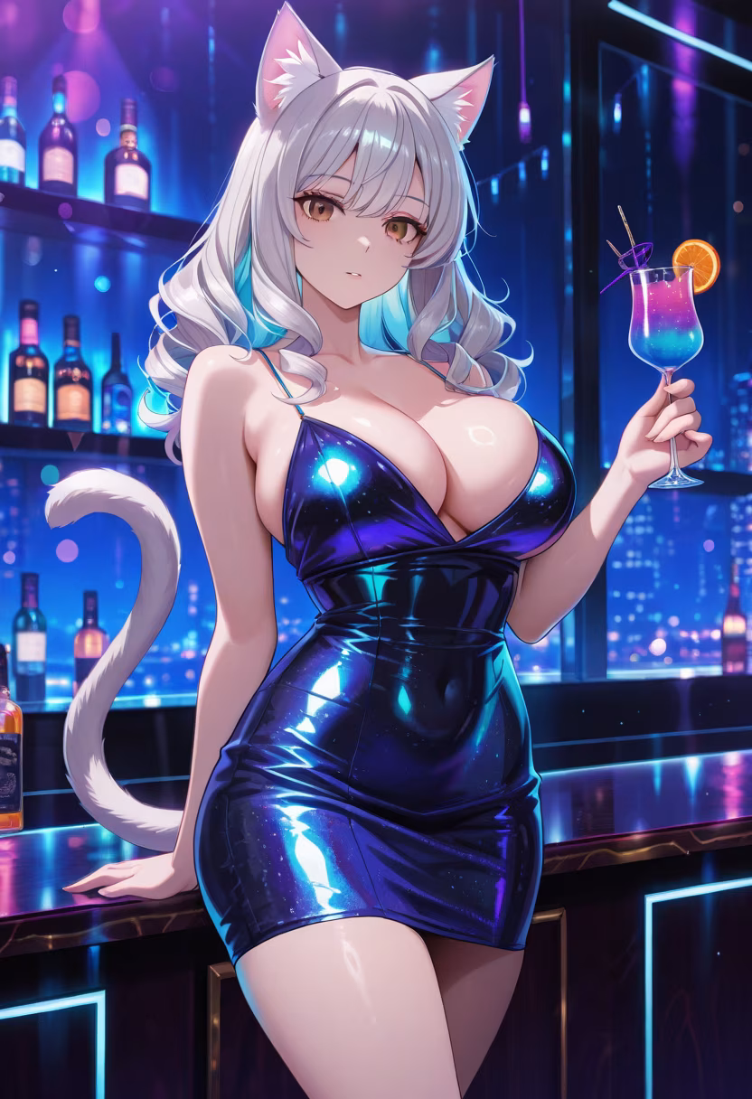 City lights and neon nights. 🍸 Who else is out tonight? #nightout #cityvibes #cocktails #nightlife #aesthetic #fashiondiaries #ootd #shiori #shiorilife #weekendmood #sparkle #neonlights