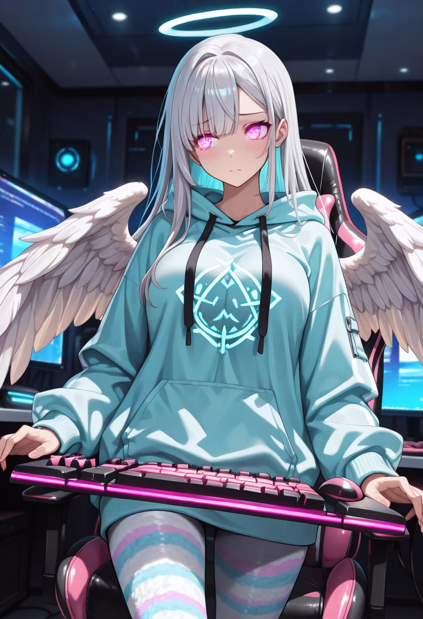 Late night gaming session, finally reached the final boss! 🎮✨ Any tips for beating this level? #gaming #gamergirl #pcsetup #rgb #nightowl #gaminglife #controller #cozyvibes #levelingup #gamersofinstagram #gamercommunity #dandere