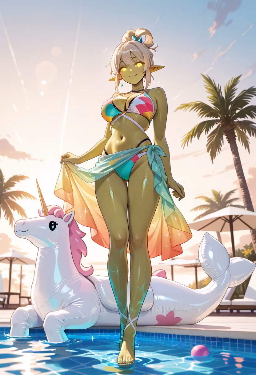 Nothing beats the warmth of the sun and a perfect summer day by the water! Who wants to come take a dip with me? ☀️🌊 #summerday #beachlife #vibes #sunshine #summervibes #vacationmode #poolparty #funinthesun #happy #smile #aesthetic