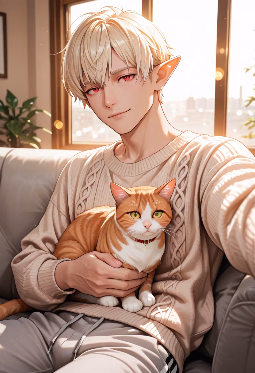 Finally got him to sit still for a moment. He’s much calmer than I am. 🐈 #catdad #lazysunday #weekendvibes #catsofinstagram #chillmode #tatsuyastyle #meow #cozyvibes #petlover #sundaymood #afternoonnap