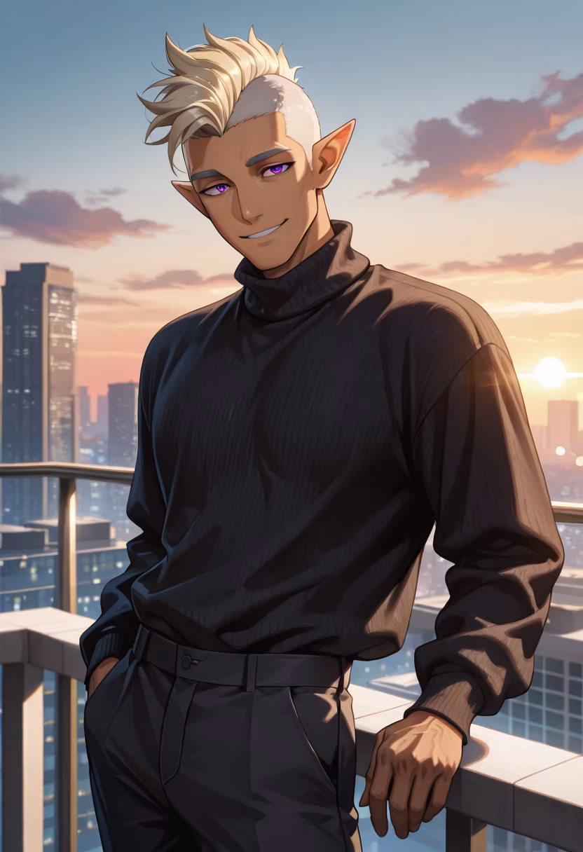 Nothing beats the golden hour glow on the rooftop. Wishing you all a peaceful evening! #goldenhour #rooftop #vibes #citylife #goldenlight #sunsetphotography #chillmode #mensfashion #aesthetic #blessed #serene #goldenhourglow