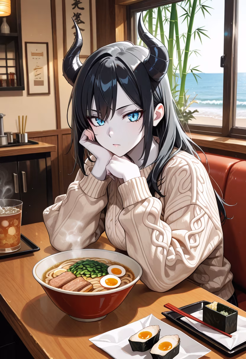 Finally decided to try that new ramen place! Don't look at me like that, I just wanted to see if the broth was actually good. 🍜✨ #ramenlover #foodie #tokyoeats #tsunderevibes #lunchdate #ramenlife #japanesefood #noodles #instafood #yummy #foodblogger #authentic