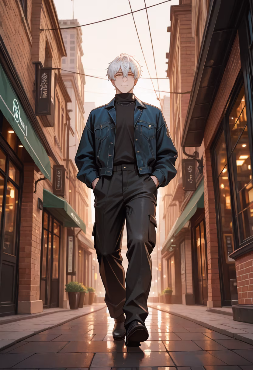 Finally got my hands on this new jacket. It's perfect for this crisp autumn air. What do you guys think? 🍂☕ #ootd #mensfashion #streetwear #autumnvibes #styleinspo #cozyfits #fitcheck #dailylook #mensstyle #urbanfashion #aesthetic #streetstyle