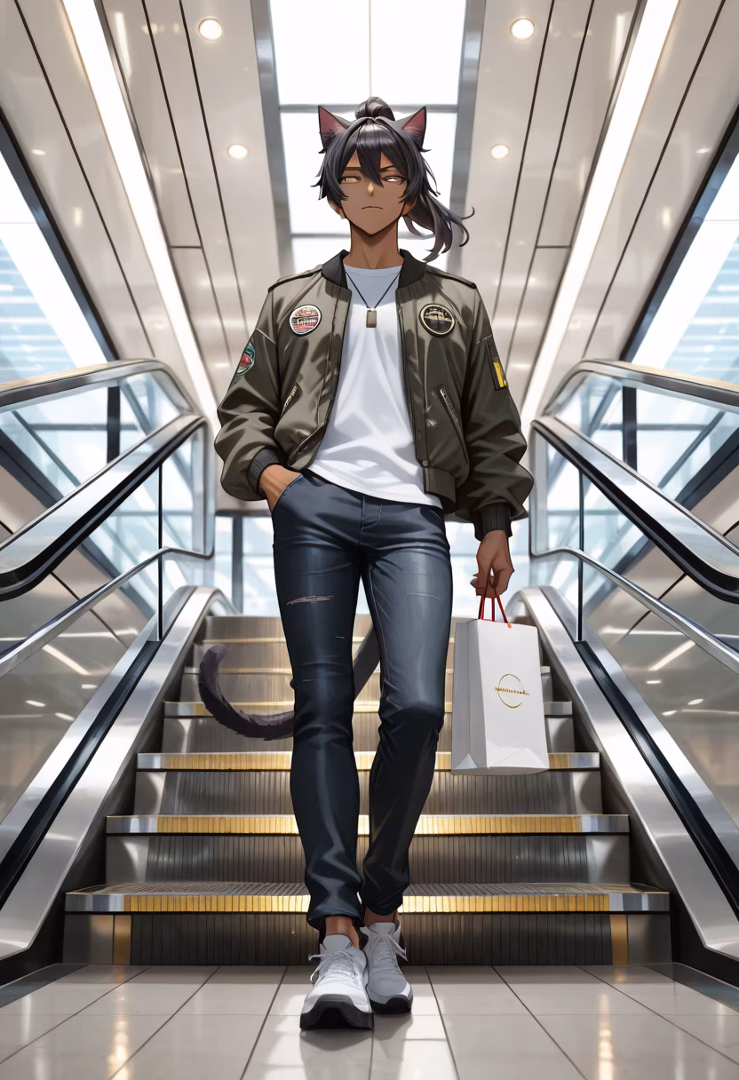 Finally found the perfect fit for the weekend. Shopping is exhausting but totally worth it! 🛍️✨ #retailtherapy #newfit #menswear #ootd #shoppingday #weekendvibes #styleinspo #fashiongram #instastyle #shoppingaddict #freshlooks #mensfashion