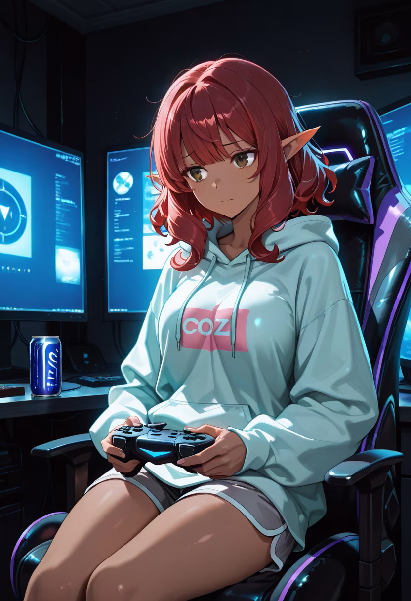 Finally finished my setup, time to grind some ranked matches! Who wants to join me? 🎮✨ #gaminglife #pcsetup #gamergirl #rgb #cozyvibes #gamingcommunity #nightmode #setupinspiration #playstation #streamer #desksetup #gamer