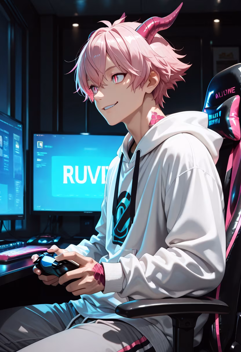 Finally finished the new build and honestly, the RGB glow is hitting different tonight. Who wants to hop on and play some ranked matches? 🎮✨ #gaming #setup #gamerlife #pcgaming #battlestation #rgb #gamergoals #nighshift #streamer #gamingcommunity #chillvibes #videogames