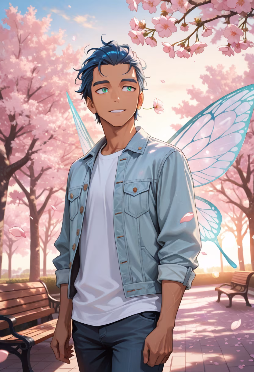 Nothing beats the first real warmth of spring. Finally shed the heavy winter gear for a walk under the petals! 🌸✨ #springvibes #cherryblossom #hanami #dayout #sunshine #naturelover #springfashion #mensstyle #casualoutfit #lifeisgood #peaceful #weekendmood