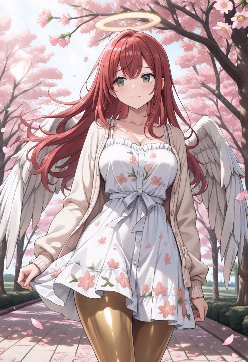 Finally caught the cherry blossoms in full bloom today. It's so quiet and peaceful under the trees. 🌸✨ #sakura #cherryblossom #springvibes #hanami #naturephotography #peaceful #aesthetic #softgirl #springtime #blooming #garden #serenity
