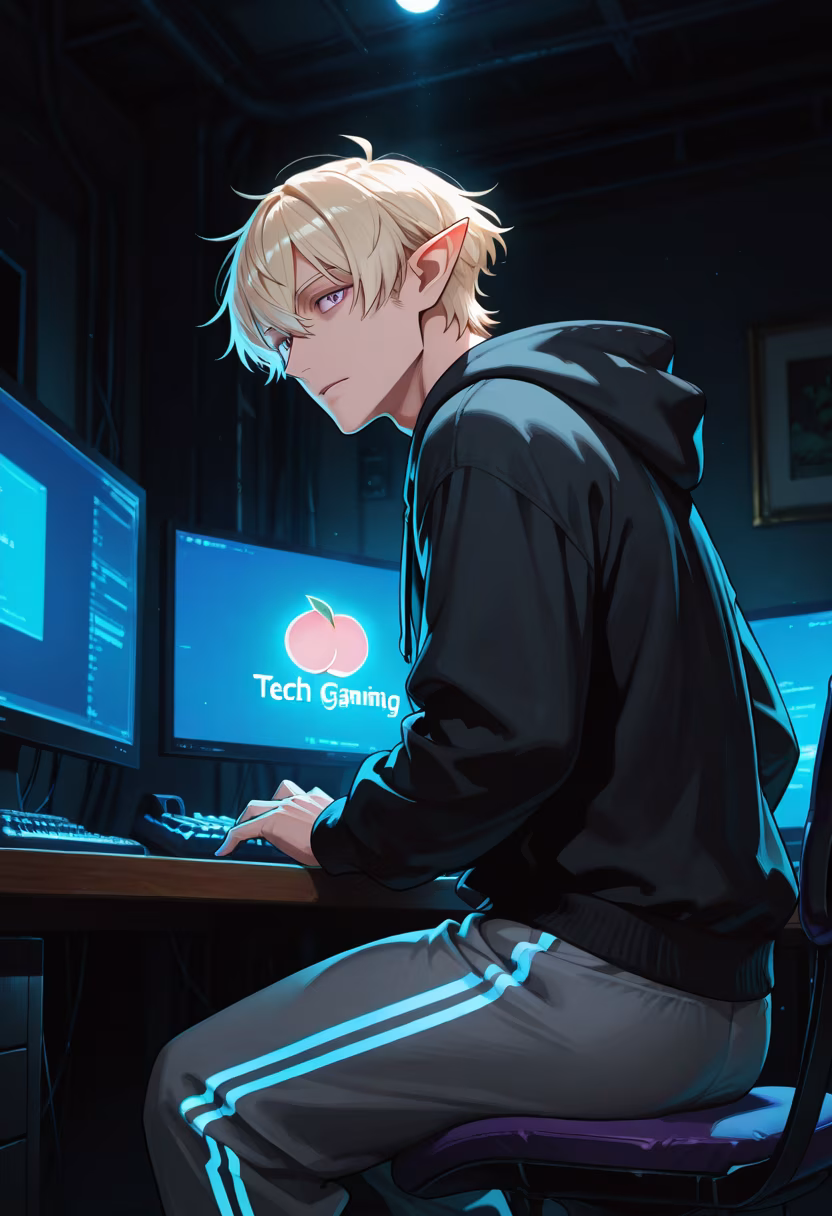 Late night grind, don't mind the chaos. Who’s carrying me to the next rank? 🎮🔥 #gamerlife #pcsetup #rgb #latepost #gamingcommunity #tatsuya #setupgoals #battlestation #gamerguy #streamerlife #workflow #chillvibes