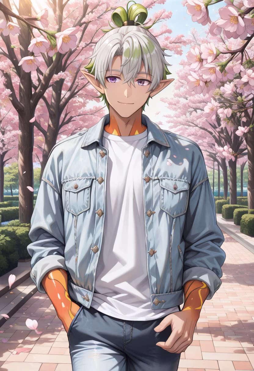 Finally caught the cherry blossoms at their peak today! 🌸 It’s the perfect weather for a stroll, don't you think? #cherryblossom #hanami #springvibes #aesthetic #dayout #naturelovers #husbando #lifestyle #springtime #blooms #outdoorlife #parkhangs