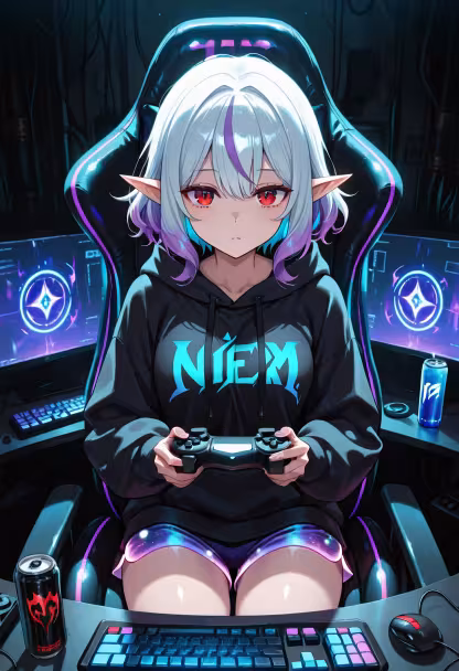 Finally beat the final boss on my stream! Now it's time to relax with some late-night gaming. 🎮✨ Who else is still awake? #gamerlife #pcsetup #rgb #gamingcommunity #latehours #streamerlife #controller #chillvibes #gamingislife #victory #levelup #gamersunite