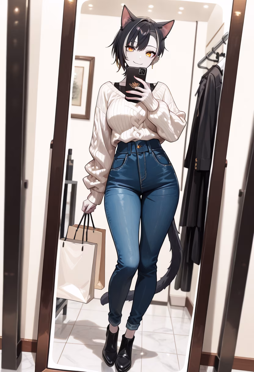 Finally treated myself to a little shopping spree today! Can't wait to style these new pieces. 🛍️✨ Which one is your favorite? #shoppingday #mallhaul #newclothes #retailtherapy #fashiondiaries #ootd #styleinspo #shoppingaddict #treatyourself #happyday #weekendvibes #fashioninfluencer