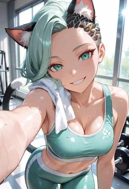 Crushing those fitness goals today! Feeling so strong and energized, how’s your workout going? 💪✨ #gymlife #fitnessmotivation #fitfam #healthylifestyle #gymgirl #workoutroutine #stayactive #wellnessjourney #dedication #gains
