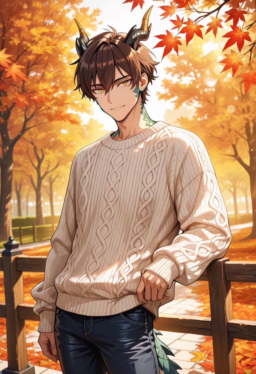 Nothing beats the first cold breeze of the season. Stay warm out there, everyone. 🍂✨ #AutumnVibes #CozySeason #SweaterWeather #FallFashion #GoldenHour #AutumnAesthetic #NatureLover #Mood #InstaDaily #ChillMode #SeasonalStyle