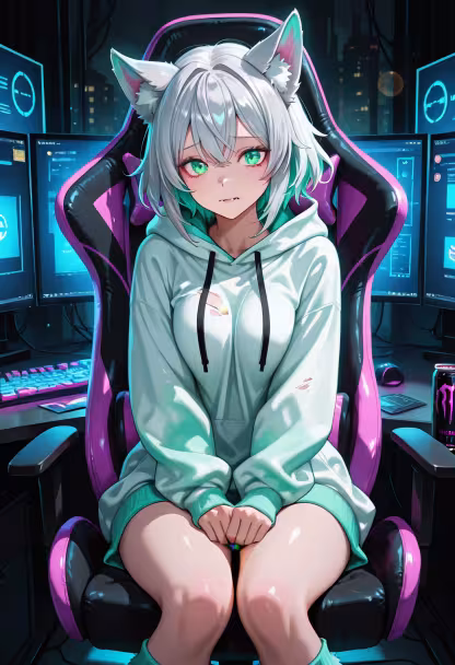 Finally made it to the next level after hours of grinding! Gaming is my favorite way to hide from the world. 🎮✨ #gaming #pcsetup #gamergirl #rgb #cozyvibes #levelingup #twitchstreamer #gamerlife #dandere #setupgoals #nightowl #gamingcommunity
