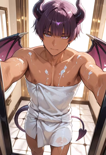 Just got out of the shower, finally feeling like myself again. Don't stare too long, or I might have to keep you forever. #fresh #showerthoughts #skincare #selfcare #morningvibes #dailyroutine #aesthetic #itsuki #mood #mensskincare #clean #relaxation