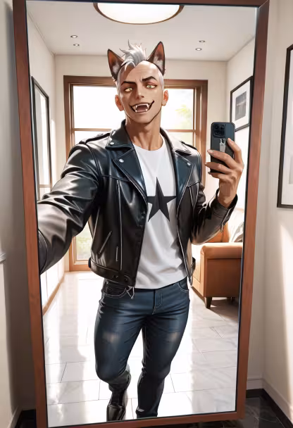 Nothing beats a clean mirror and a fresh fit. Hope you guys are having a productive week! #ootd #selfie #mensfashion #streetwear #goodvibes #lifestyle #fresh #vibecheck #dailylook #asahi #casualstyle #instadaily