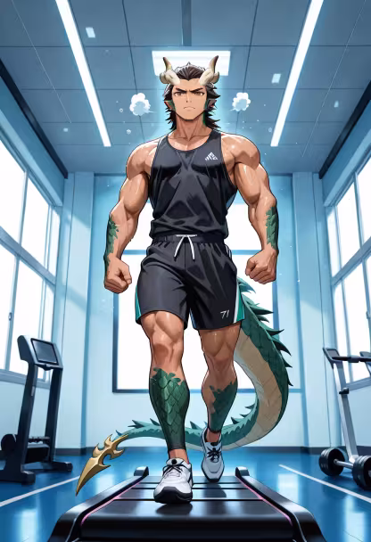 Crushing these goals, not that I care if you're watching or not. Stay hydrated, losers. 💪🔥 #gymlife #fitnessjourney #grind #gains #workoutmotivation #muscle #gymrat #fitfam #nevergiveup #focus #progress #sora