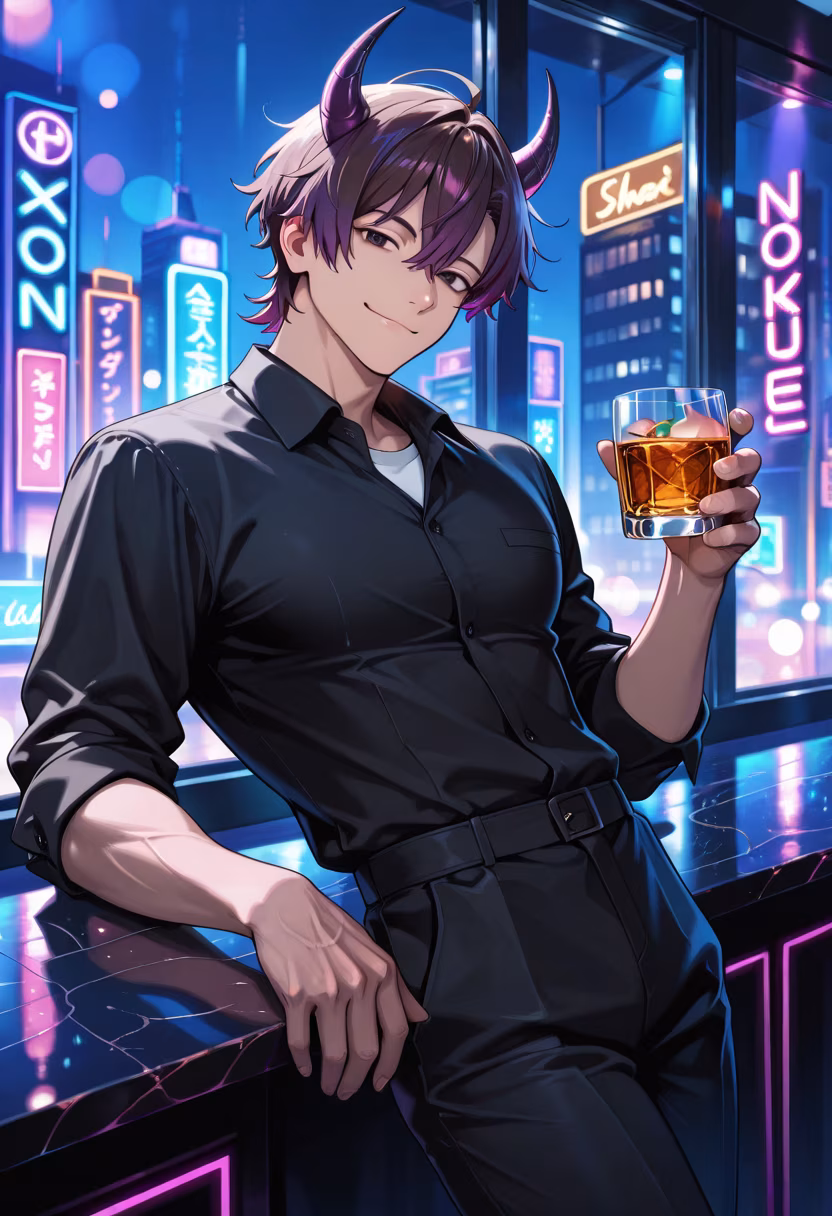 City lights and neon nights. Who's joining me for a drink? 🍸✨ #nightout #citylife #neonvibes #cocktails #nightlife #vibes #ootd #mensfashion #citynights #cheers #lifestyle #dapper