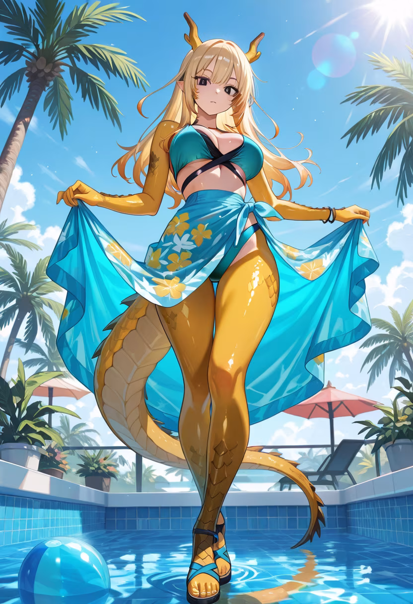 Nothing beats the warmth of the sun and a perfect summer day by the water. ☀️🌊 Who else is hitting the pool today? #summer #poolside #summervibes #vacationmode #sunshine #chilling #poolparty #water #refreshing #summertime #hotday #goodtimes