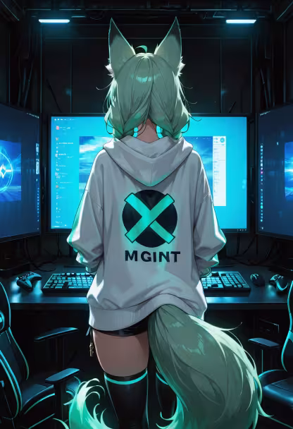 Late night grinding. Who else is up? 🎮✨ #gaminglife #pcsetup #gamergirl #rgb #setupgoals #lategaming #streamer #desksetup #nightvibes #cozygaming #tech #gamingstation