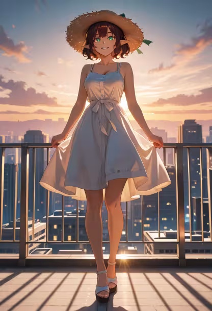 Golden hour glow is always the best mood. ✨ Hope your day is as bright as this sunset! #goldenhour #sunsetvibes #aesthetic #rooftop #chasinglight #ootd #positivevibes #summernights #cityviews #goldenlight #glowup #photooftheday