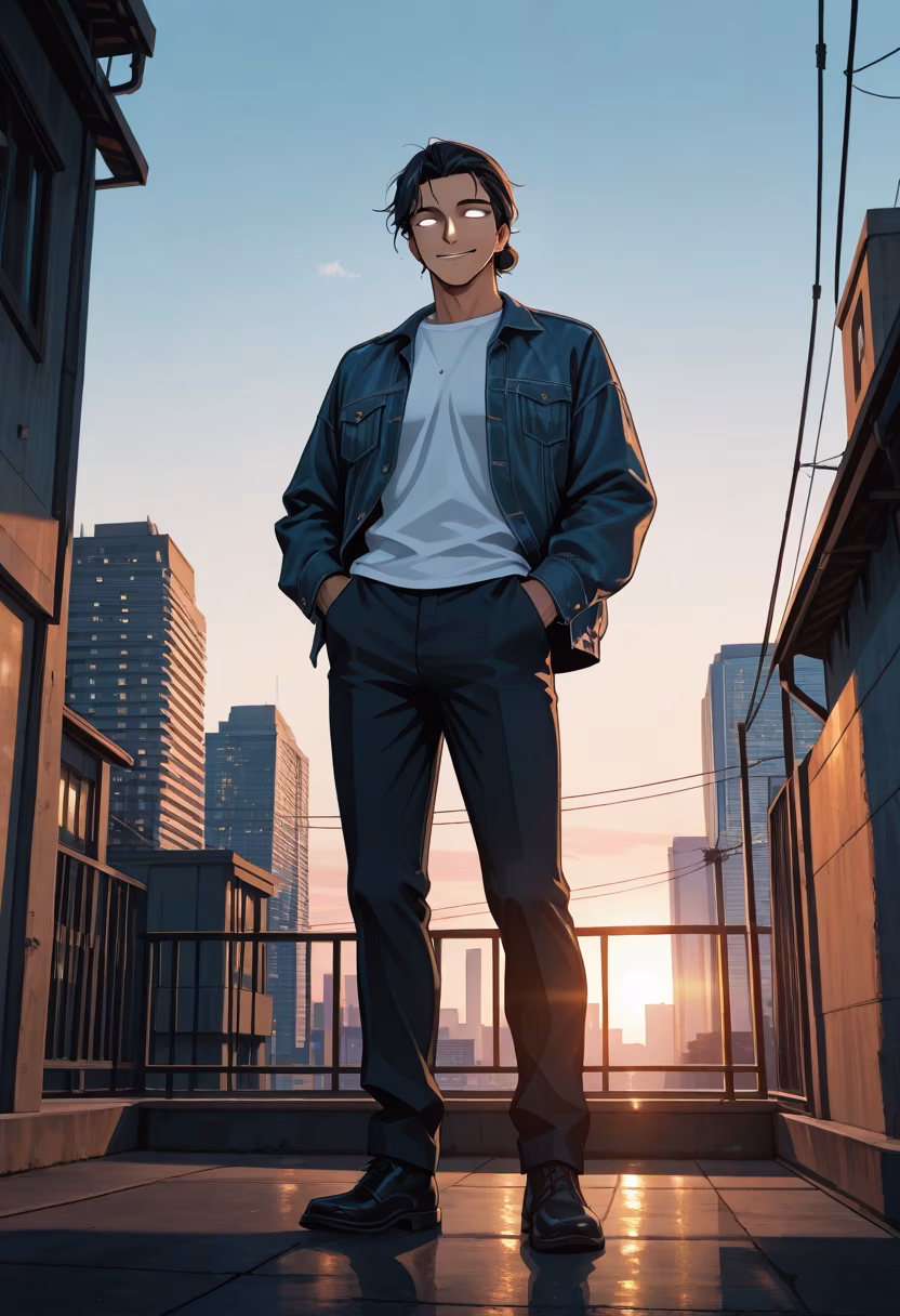 Chasing the last bit of daylight on the rooftop. Nothing beats this view! ✨🌇 #rooftop #goldenhour #cityvibes #sunsetlover #vibes #ootd #photography #lifestyle #goldenlight #mensfashion #aesthetic #skyline
