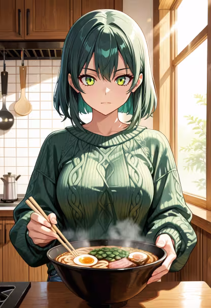 Finally perfected my homemade ramen recipe! It’s not like I made it for you or anything, dummy. 🍜✨ #ramen #homecooking #tsundere #comfortfood #foodie #chefmode #ramenlover #cookinglife #dinnergoals #yummy #eeeeeats #homemade