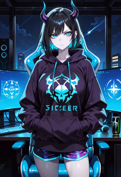 Finally finished my rank grind! Don't look at my K/D ratio, just focus on the setup. 🎮✨ #gaming #gamerlife #pcsetup #rgb #tsundere #late-night-gaming #streamer #desksetup #controller #gg #gamergirl #setupgoals