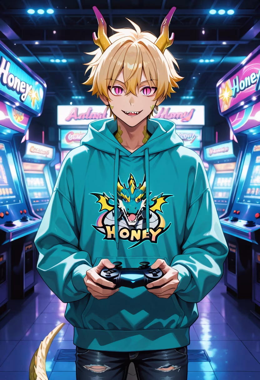 Just hanging out at the local arcade today! Who wants to challenge me to a round? 🎮✨ #arcade #weekendvibes #gaming #gamerlife #streetwear #lifestyle #goodtimes #vibes #fun #chill #otaku #bakadere
