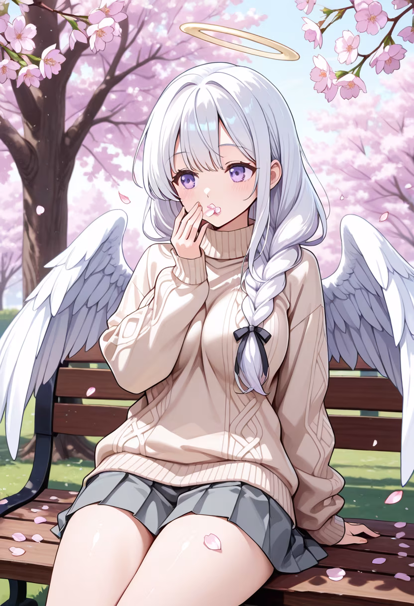 Enjoying the first blossoms of the season. Everything feels quiet today. 🌸 #cherryblossom #springvibes #hanami #peaceful #naturephotography #quietmoments #springaesthetic #serene #animegirl #sakura #minimalist #dailylook