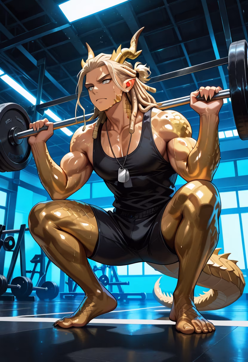 Crushing those PRs today, no excuses! 💪 Who else is getting after it? #fitnessmotivation #gymrat #gains #workoutroutine #fitlife #bodybuilding #gymshark #legday #motivationmonday #focused #noexcuses #beastmode