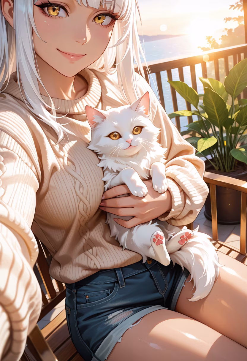 Spending the afternoon with my favorite little fur-ball! 🐱 Sunny days are just better with cuddles. #catlife #lazyday #sunshine #meow #cutie #weekendvibes #cuddlebuddy #petstagram #kittenlove #happy #joy #wholesome