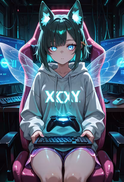 Finally beat the final boss on my stream tonight! Thanks for hanging out, gamers. 🎮✨ #gaming #pcsetup #gamerlife #streamer #rgb #cozyvibes #controller #nightmode #setupinspiration #gamingcommunity #victory #chill