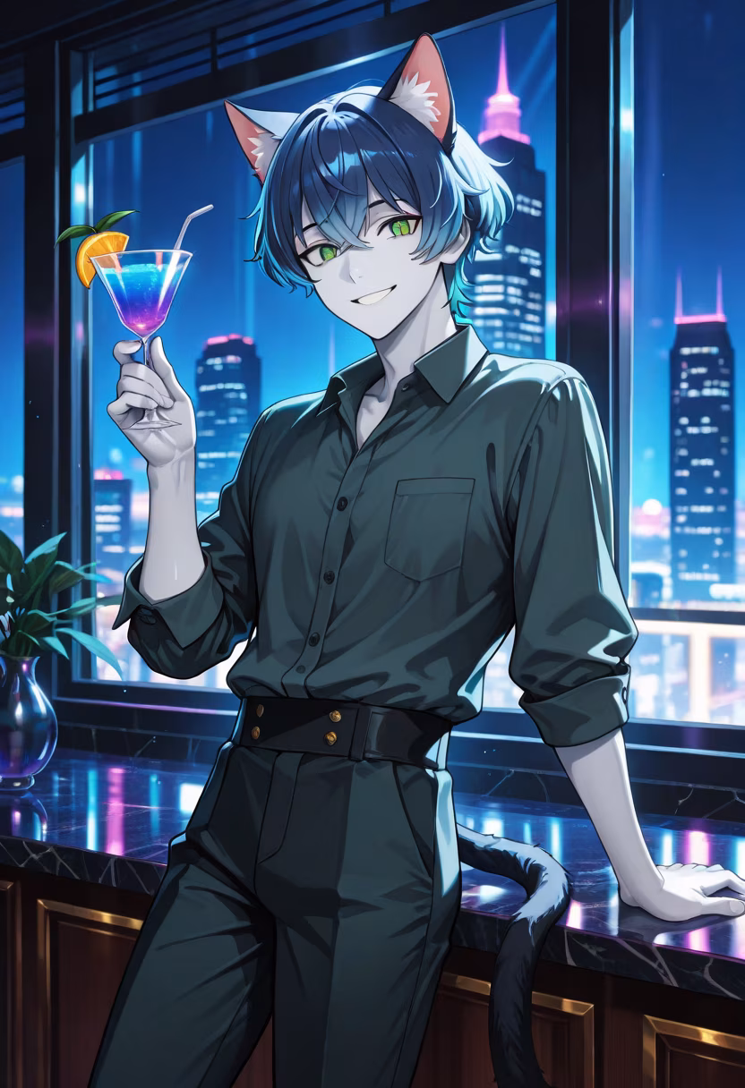Living for these neon lights tonight. Who wants to grab a drink with me? πΈβ¨ #nightout #cityvibes #cocktailtime #vibes #tetsuya #party #nightlife #cheers #weekendmood #aesthetic #mensfashion #goodtimes
