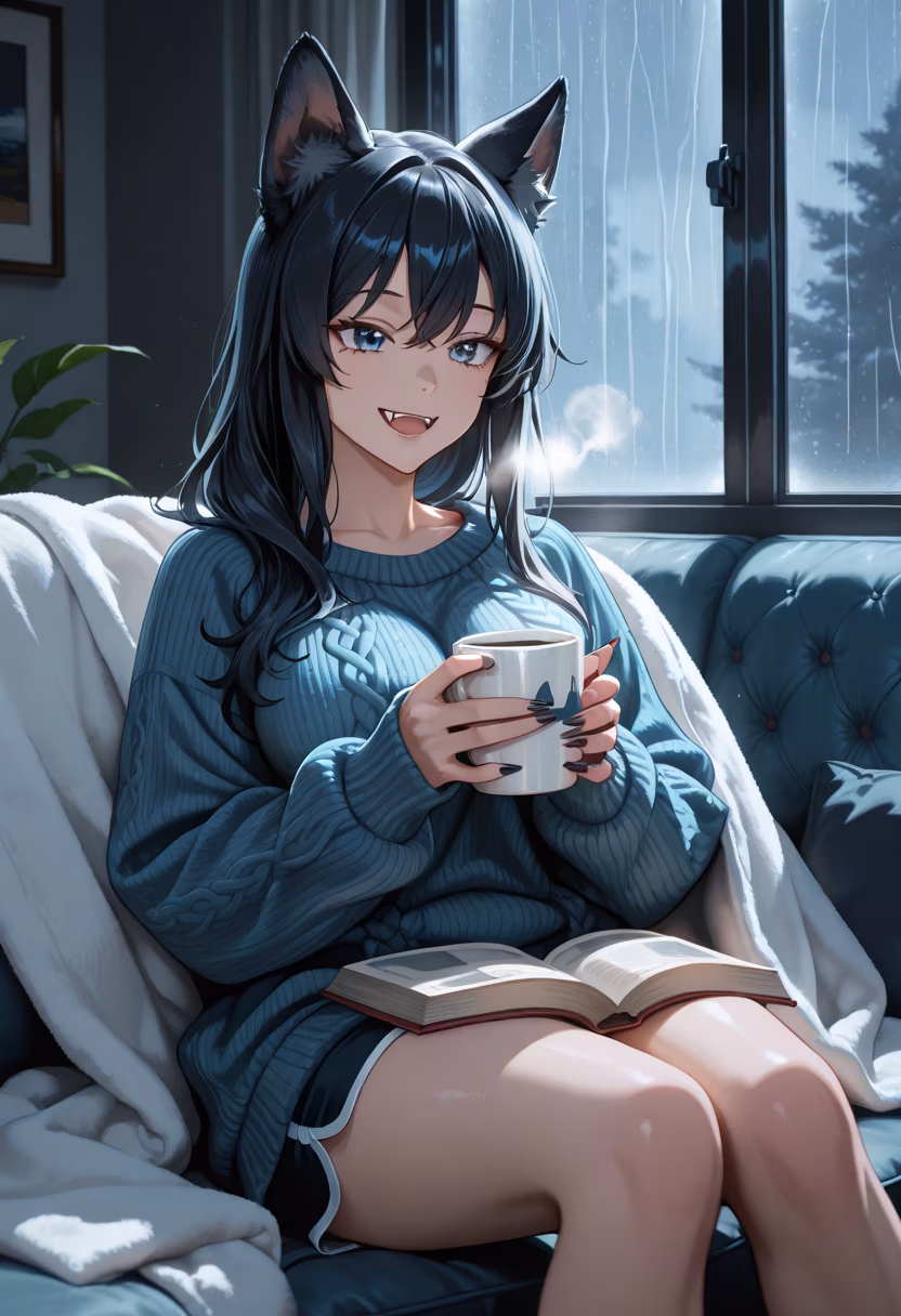 Nothing beats a slow rainy afternoon with my favorite book and a cup of hot cocoa. Stay warm everyone! ☕📖 #cozyvibes #rainyday #bookworm #metime #comfy #homedecor #chill #aesthetic #slowliving #selfcare #weekendmood #bliss