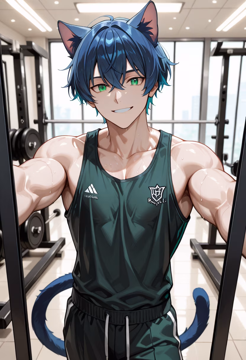Crushed that morning leg day! Time to refuel and get ready for the rest of the day. How are you all training today? 💪✨ #gymmotivation #legday #fitnessjourney #gains #workoutroutine #fitlife #bodybuilding #traininghard #discipline #fitnessaddict #menshealth #gymselfie