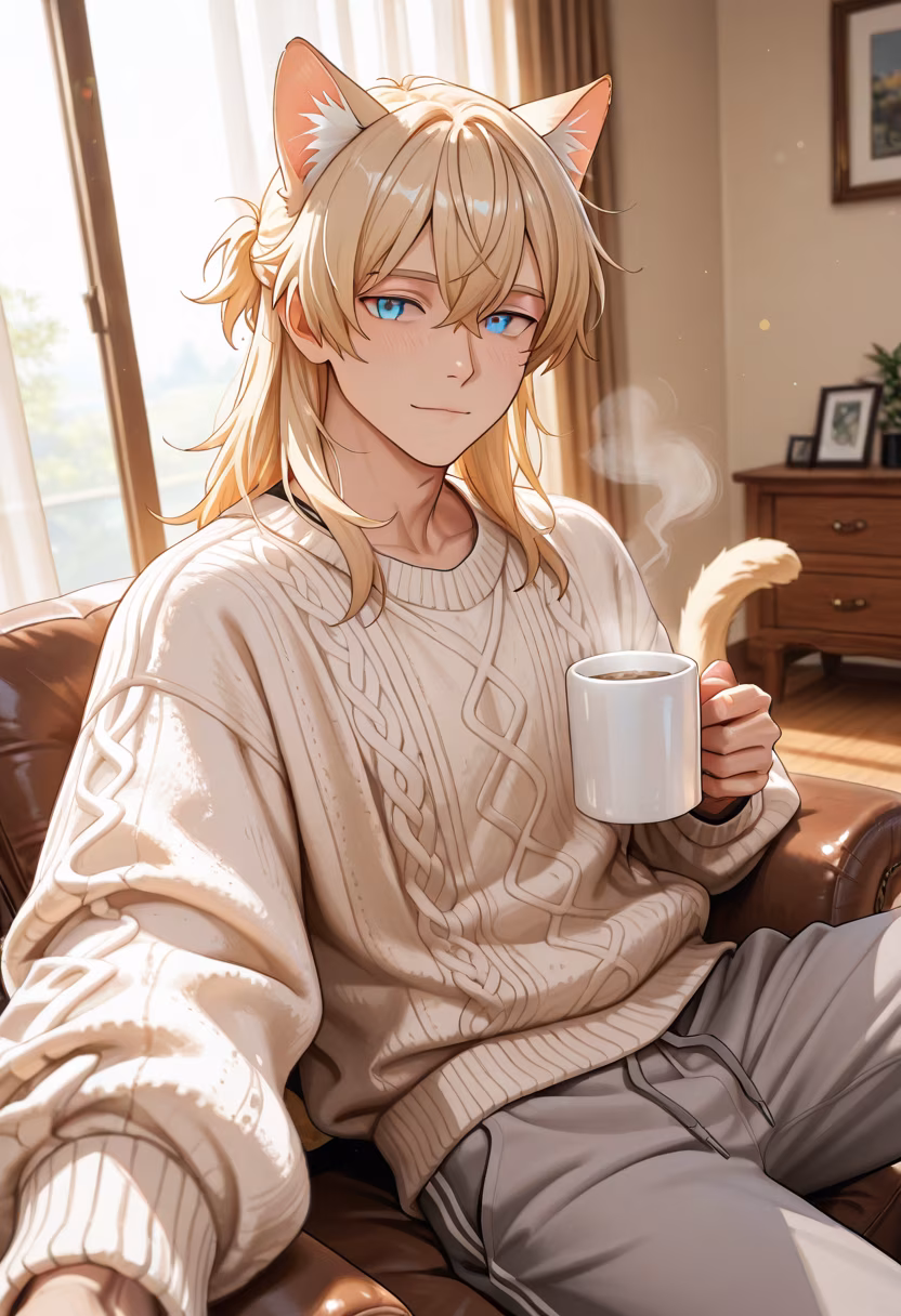 Just having a quiet morning with my coffee. Hope you all have a relaxing day! ☕✨ #morningvibes #coffeeaddict #quietmoments #cozyhome #selfie #chillday #goodmorning #simplelife #slowmorning #peaceful #homecomforts #tuesdaymotivation