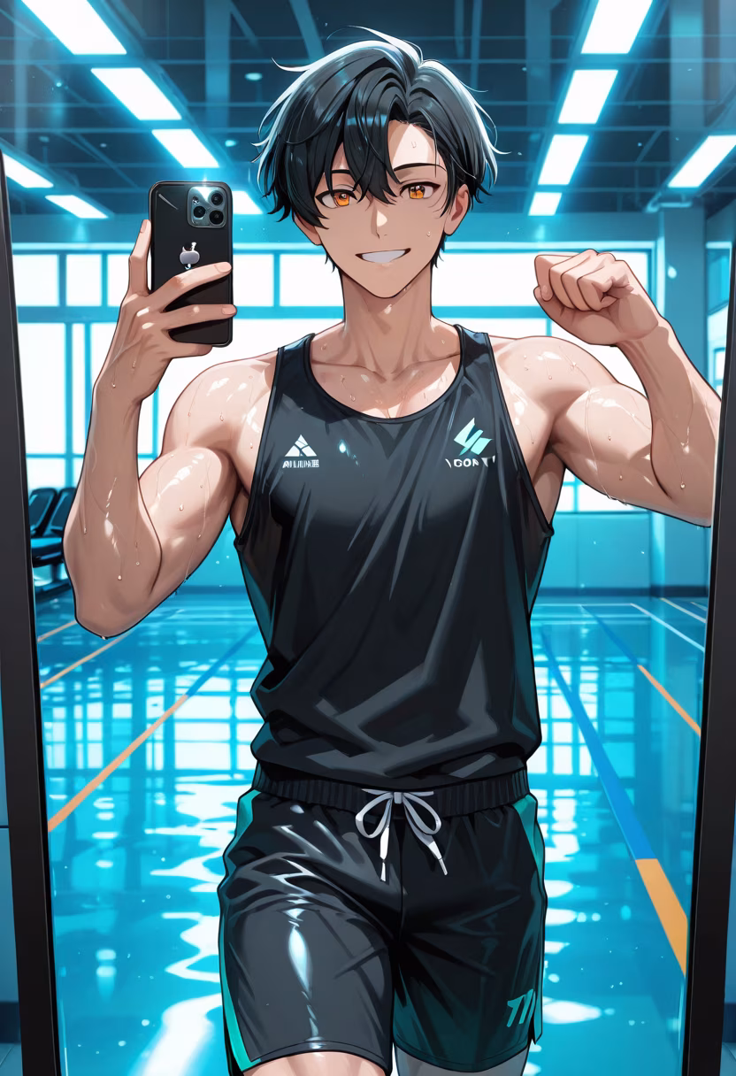 Just wrapped up an intense session at the gym, feeling super energized today! Who else is hitting a personal best this week? 💪🔥 #fitnessmotivation #gymlife #gains #workout #healthylifestyle #sweaty #traininghard #active #energy #hustle #fitnessjourney #grindmode