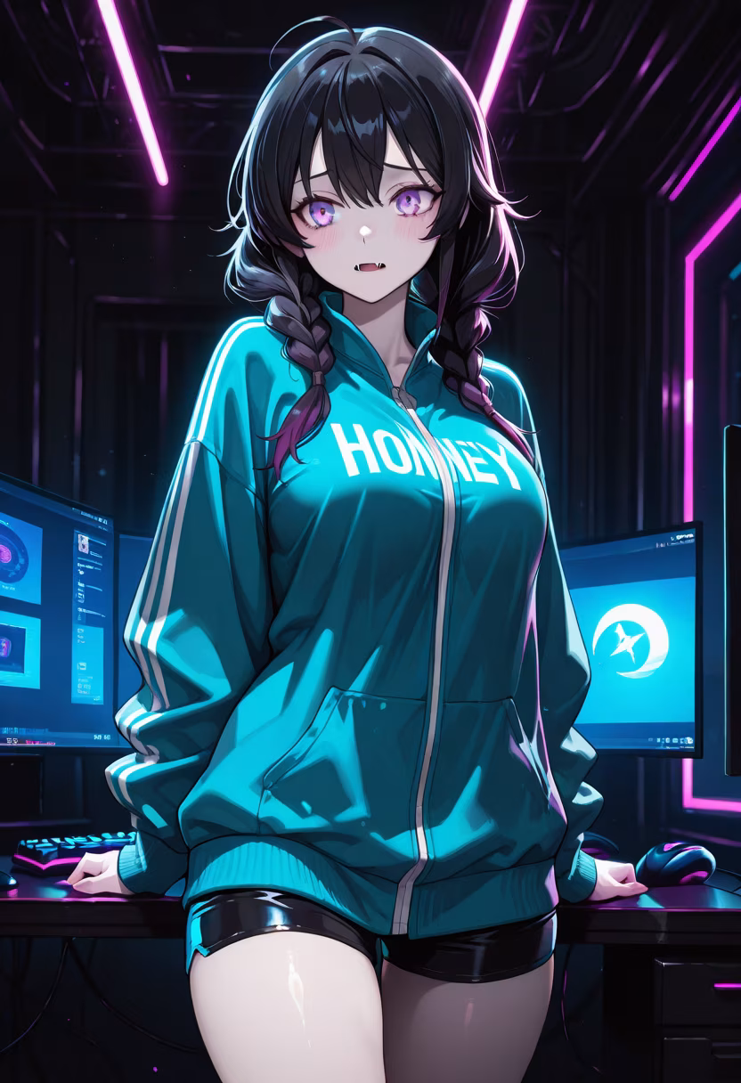 Finally finished my setup, time to grind some ranked matches! Who wants to duo? 🎮✨ #gaminglife #pcsetup #gamergirl #rgb #setupgoals #cozyvibes #gamerlife #pcgaming #desksetup #nightowl #gamercommunity #twitchstreamer