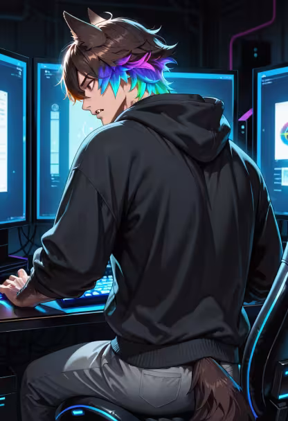Finally finished my setup, time to grind some ranks. Who's hopping on tonight? 🎮✨ #gaming #pcsetup #rgb #gamerlife #cozyvibes #nightowl #setupinspiration #tech #gamingcommunity #valorant #streamer