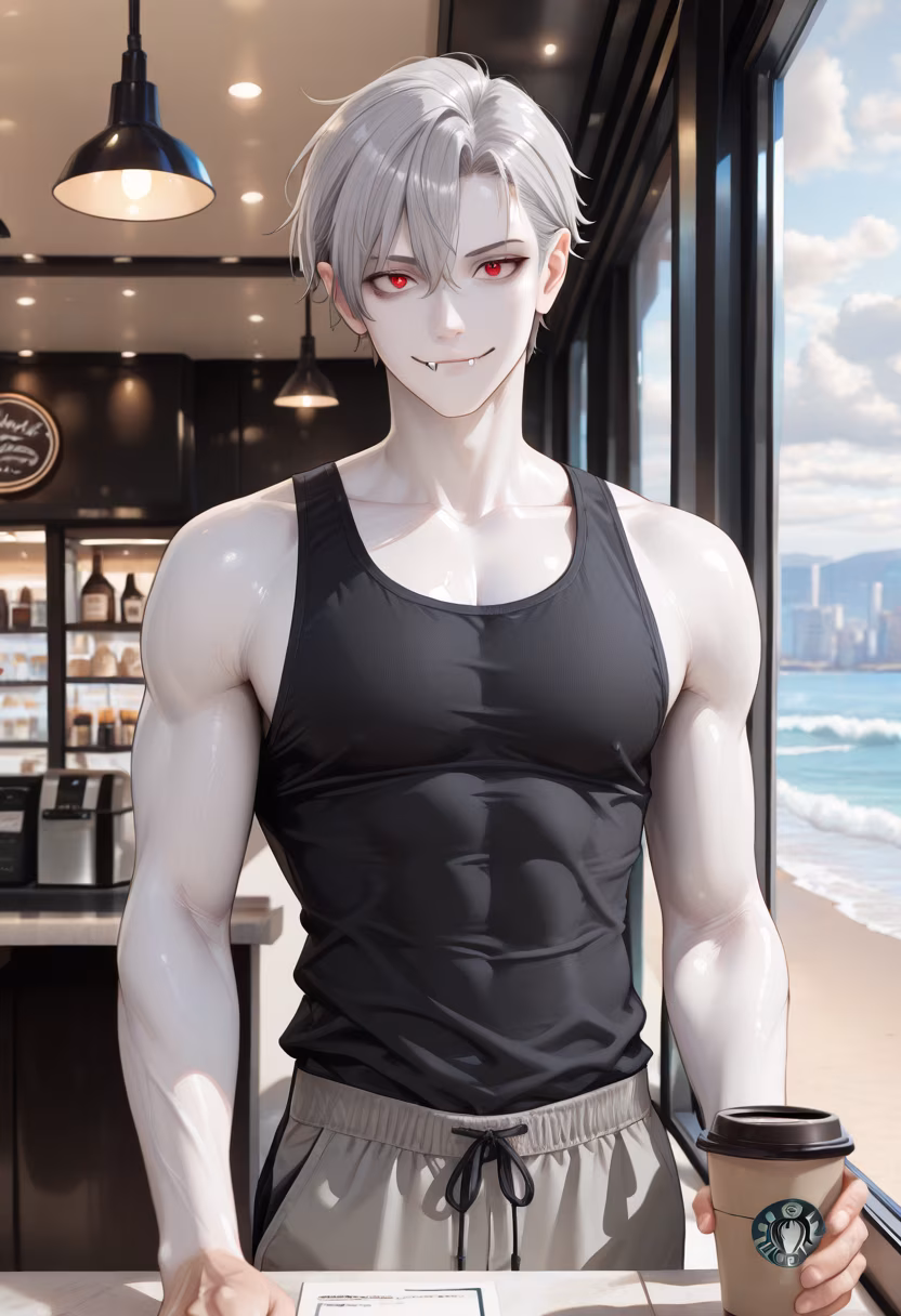 Just grabbing a coffee before hitting the gym. Hope you all have a productive morning! ☕️ #fitness #morningvibes #coffee #gymmotivation #workout #dailygrind #aesthetic #lifestyle #grind #focus #gymfit #instadaily